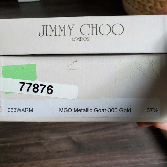 Jimmy Choo loafers shoes size 37.5 - Picture 9 of 9